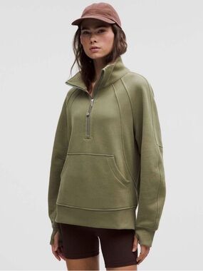 Lululemon Scuba Funnel-neck Half Zip